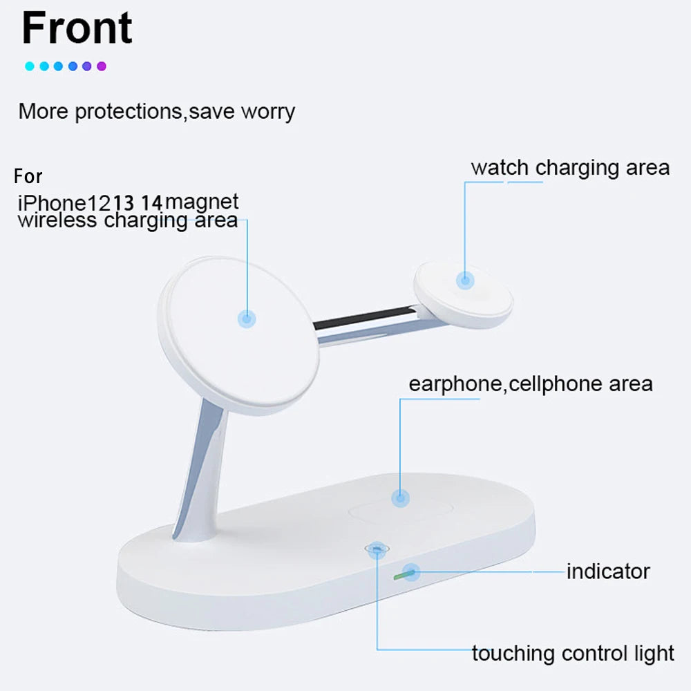 3 in 1 CHARGING STATION Wireless Charger Stand