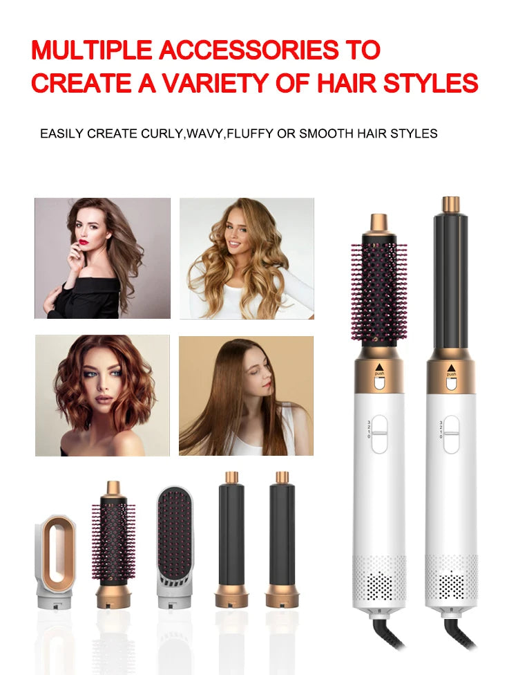 LuxeLocks Professional Air Hair Styler 5 In 1