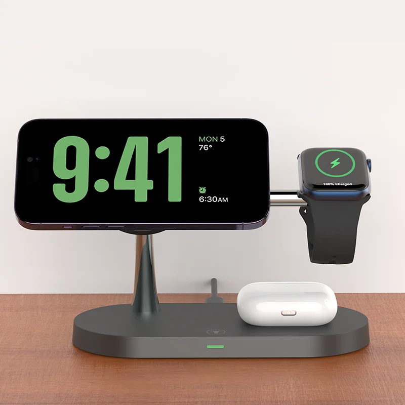 3 in 1 CHARGING STATION Wireless Charger Stand