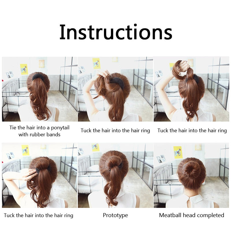 Magic Donut Hair Bun