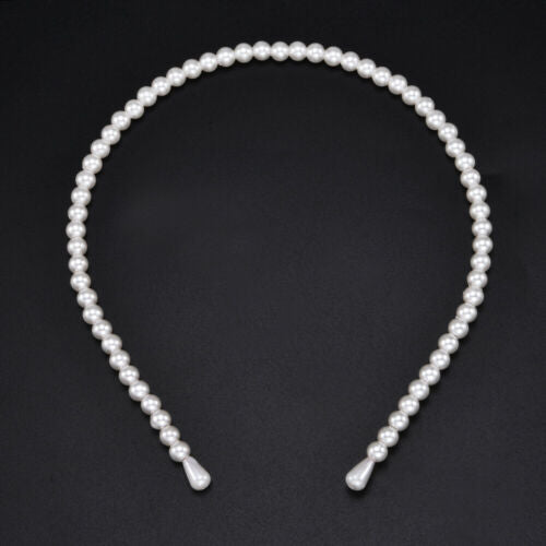 Elegant Headband Pearls