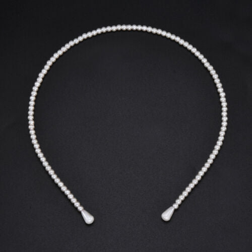 Elegant Headband Pearls