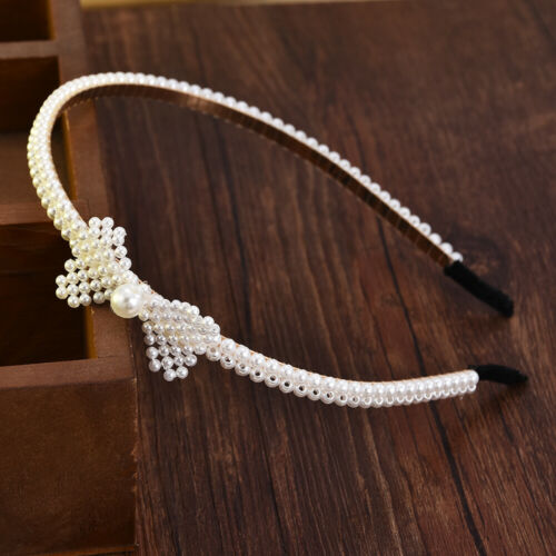 Elegant Headband Pearls